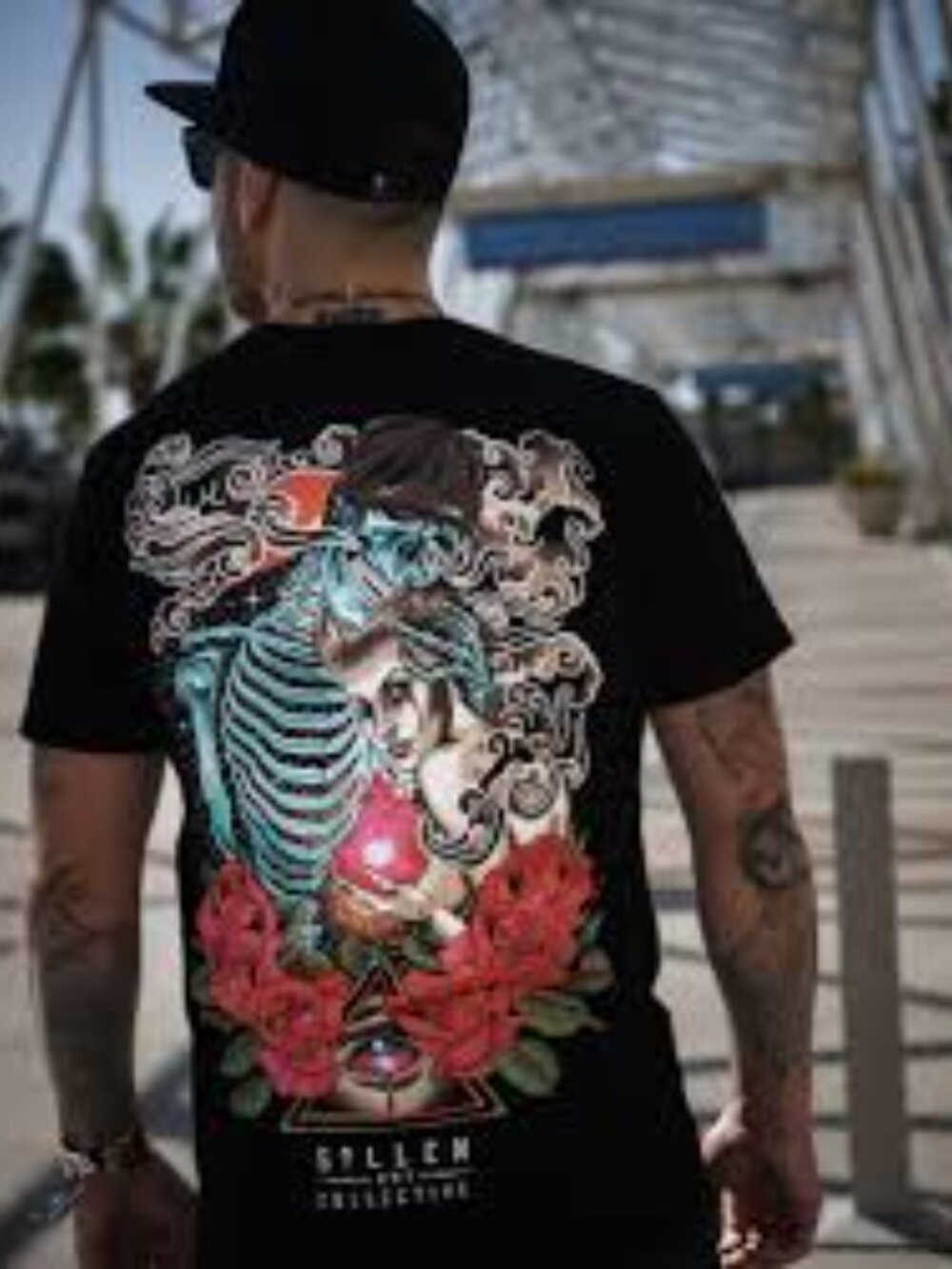 Sullen Art Collective Men's "Take Care" Tattoo Lifestyle Graphic Premium Tee